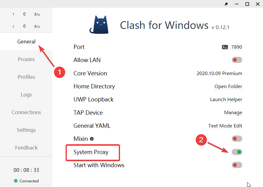 快柠檬Windows第三方客户端Clash教程步骤6 快柠檬Windows第三方客户端Clash教程步骤6